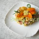 Рецепты салатов с вареной колбасой